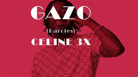 celine gazo 3x.